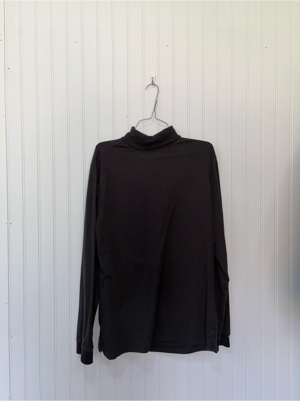 Architect Black basic cotton/polyester  Turtleneck long sleeve